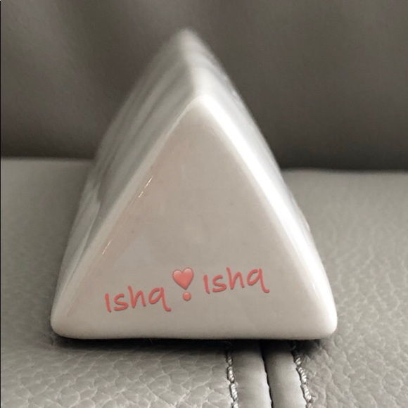 RAE DUNN LL START WITH YES Desk Plaque Paperweight - Picture 3 of 5